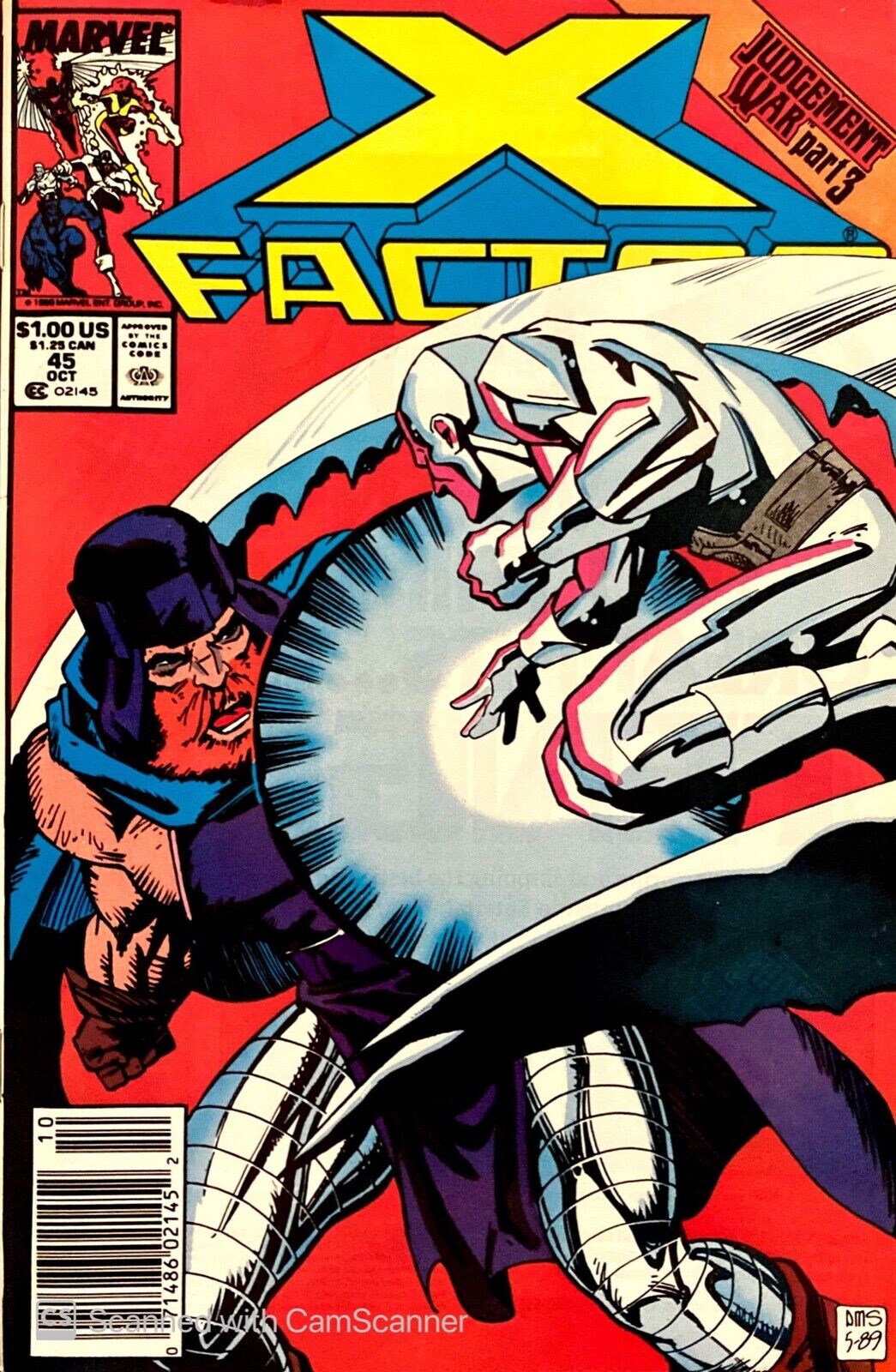 Marvel Comics X-Factor #45 Copper Age 1989