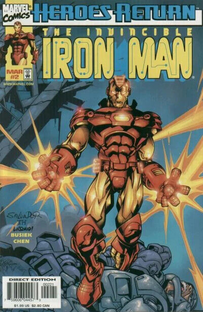 Marvel Comics Iron Man #2 Modern Age 1998