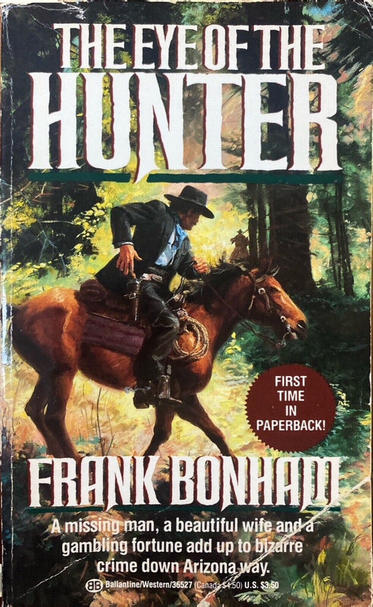 The Eye of the Hunter by Frank Bonham 1990 Ballantine Paperback