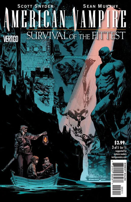 Vertigo Comics American Vampire Survival of the Fittest #3 Modern Age 2011
