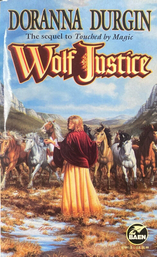 Wolf Justice by Doranna Durgin 2001 Baen Paperback