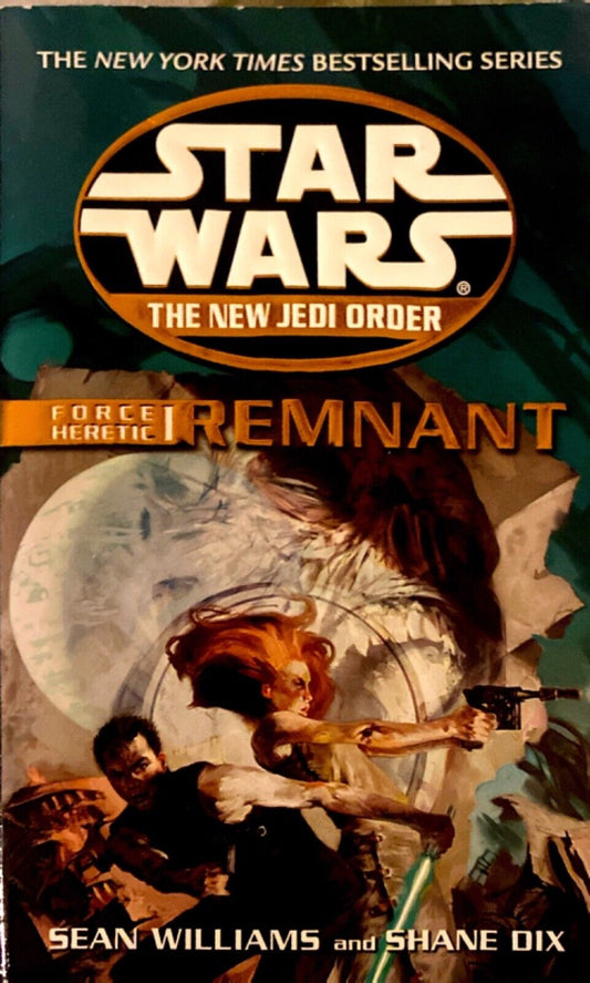 Star Wars The New Jedi Order Force Heretic I Remnant by Sean Williams & Dix