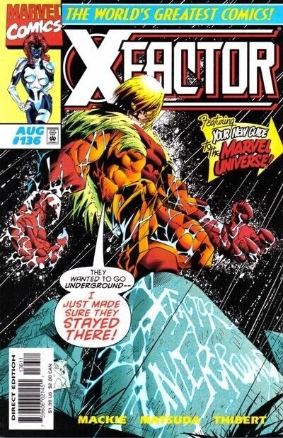 Marvel Comics X-Factor #136 Modern Age 1997