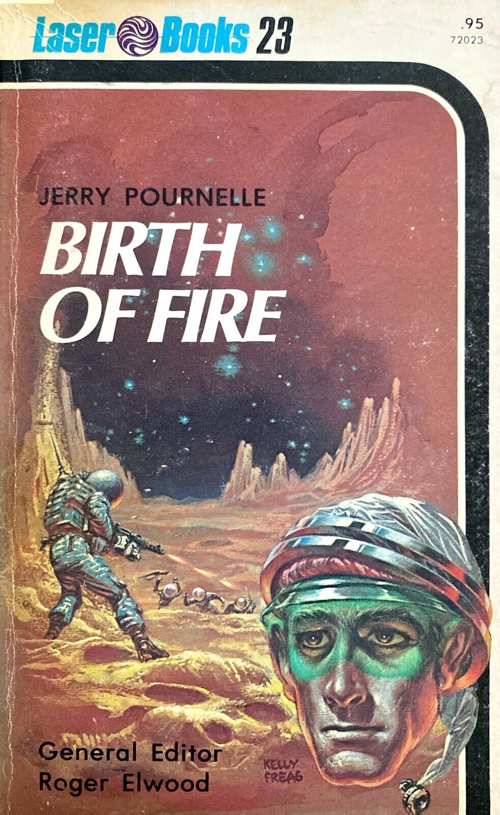 Birth of Fire by Jerry Pournelle 1976 Laser Paperback #23