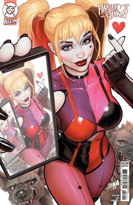 DC Comics Harley Quinn #52 Cover B David Nakayama Variant Modern Age 2025