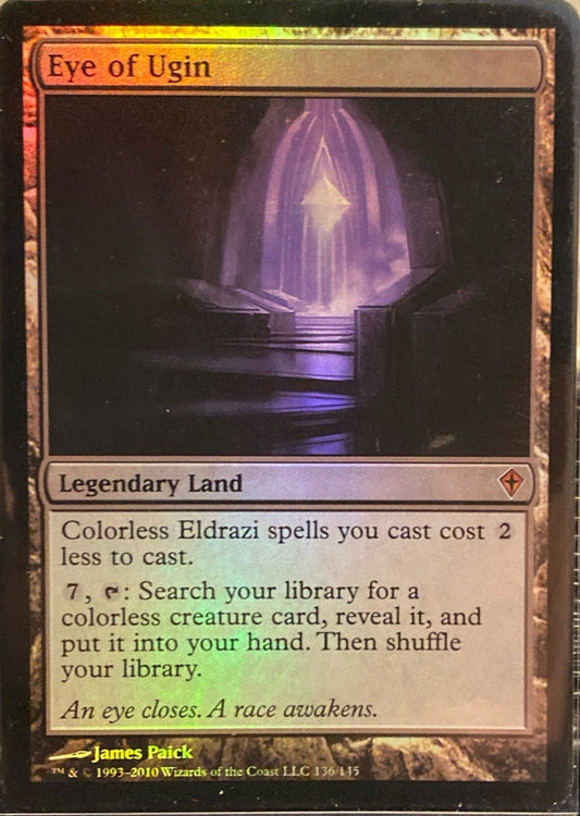 Magic the Gathering (MTG) Eye of Ugin Worldwake Foil