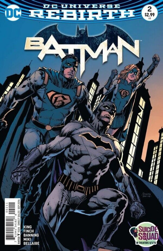 DC Comics Batman #2 Modern Age 2016 Variant