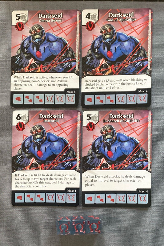 Wizkids DC Dice Masters Justice League Darkseid Set + 3 dice