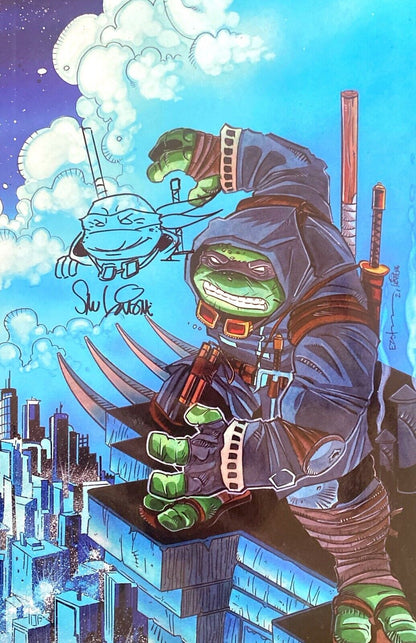 TMNT The Last Ronin #5 Retailer Exclusive Virgin Variant Signed Remarque Lavigne