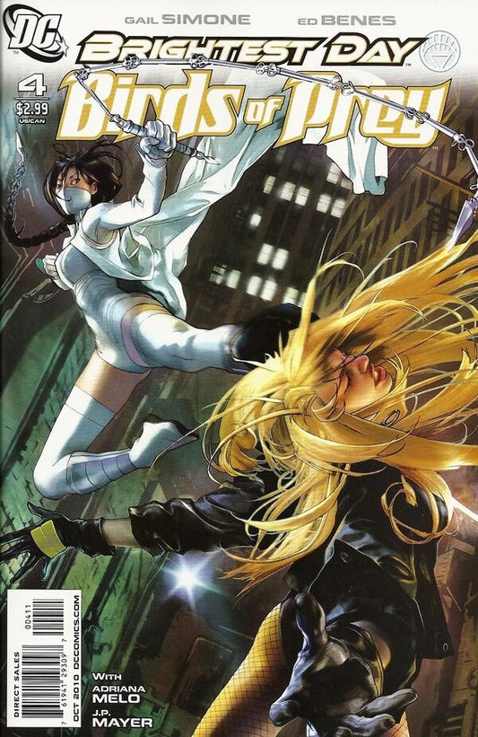 DC Comics Birds of Prey #4 Modern Age 2010 Brightest Day