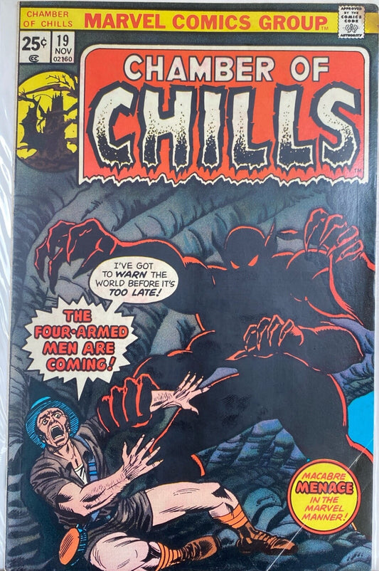 Marvel Comics Chamber of Chills #19 Bronze Age 1975