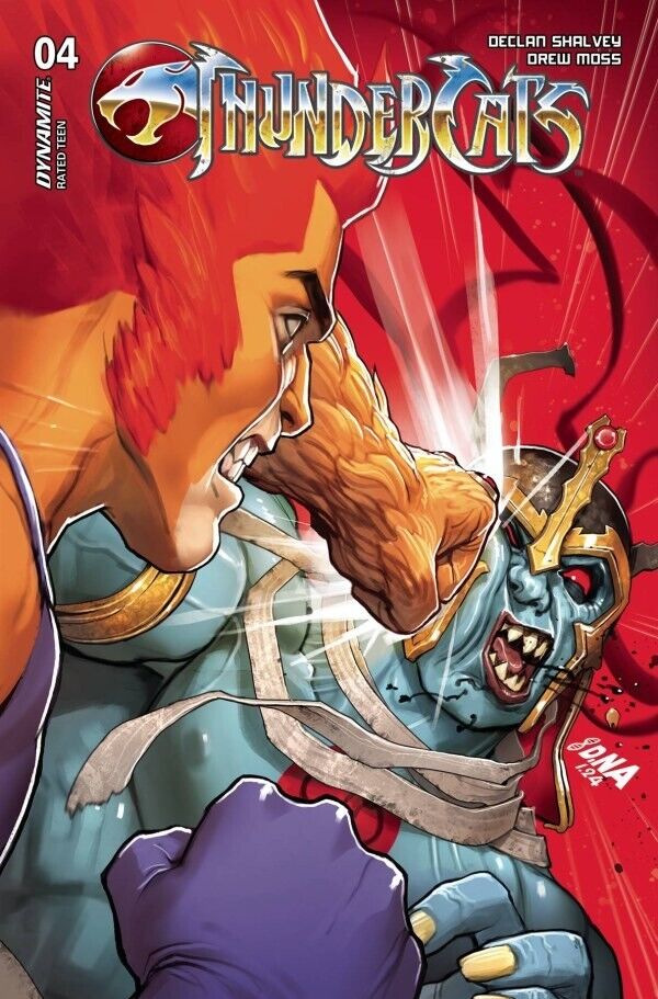 Dynamite Comics Thundercats #4 Modern Age 2024 Variant