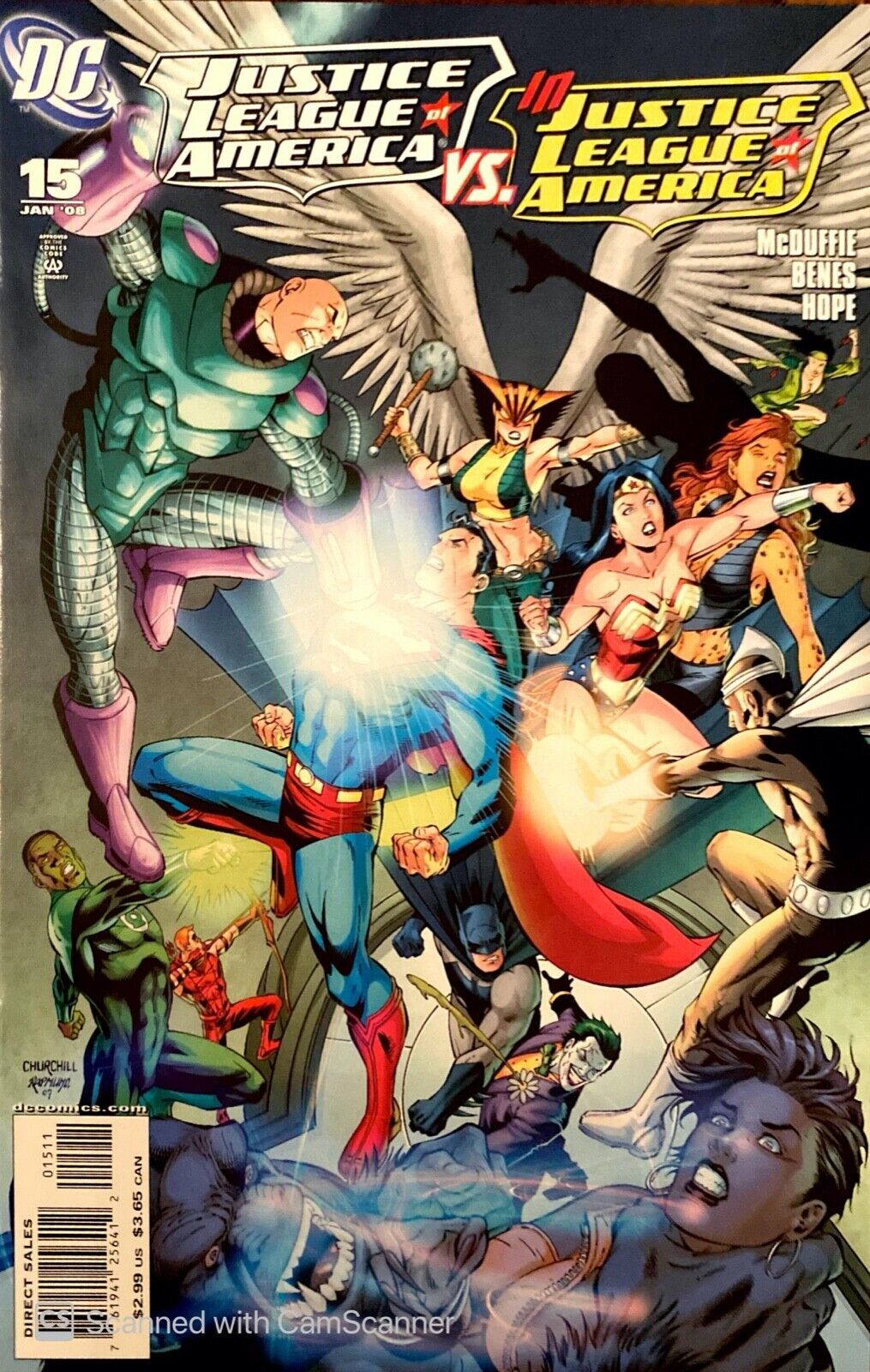 DC Comics Justice League of America #15 Modern Age 2008
