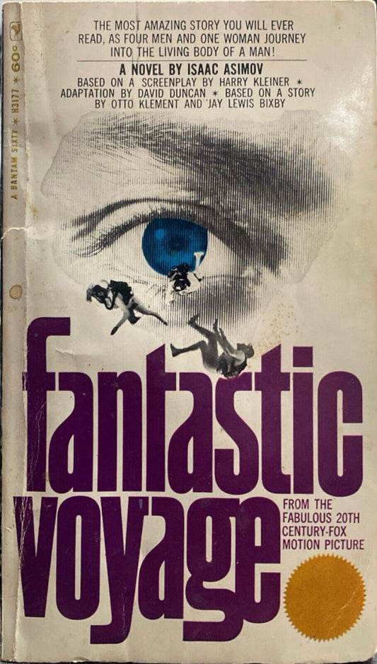 Fantastic Voyage by Isaac Asimov 1966 Bantam H3177 Paperback