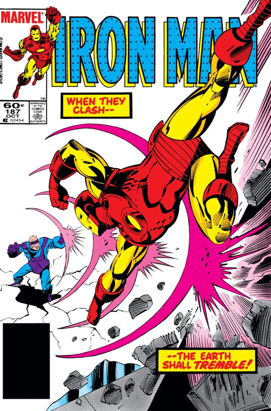 Marvel Comics Iron Man #187 Copper Age 1984