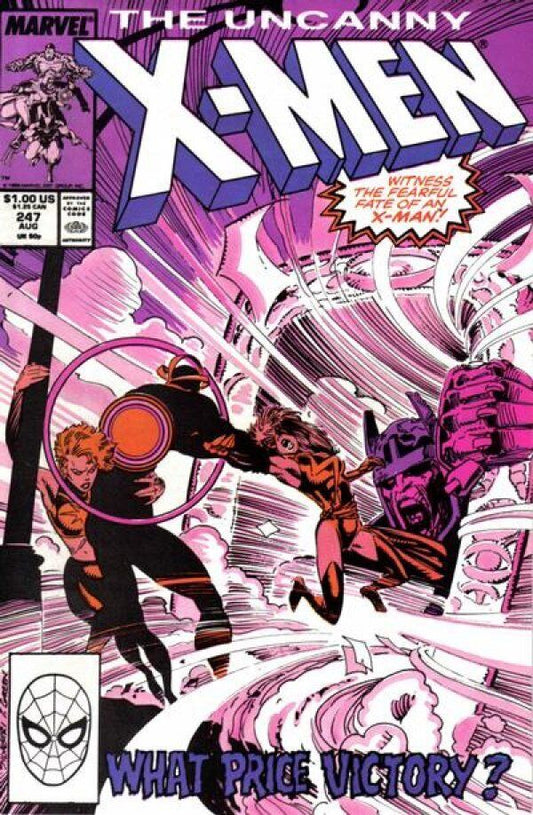 Marvel Comics Uncanny X-Men #247 Copper Age 1989