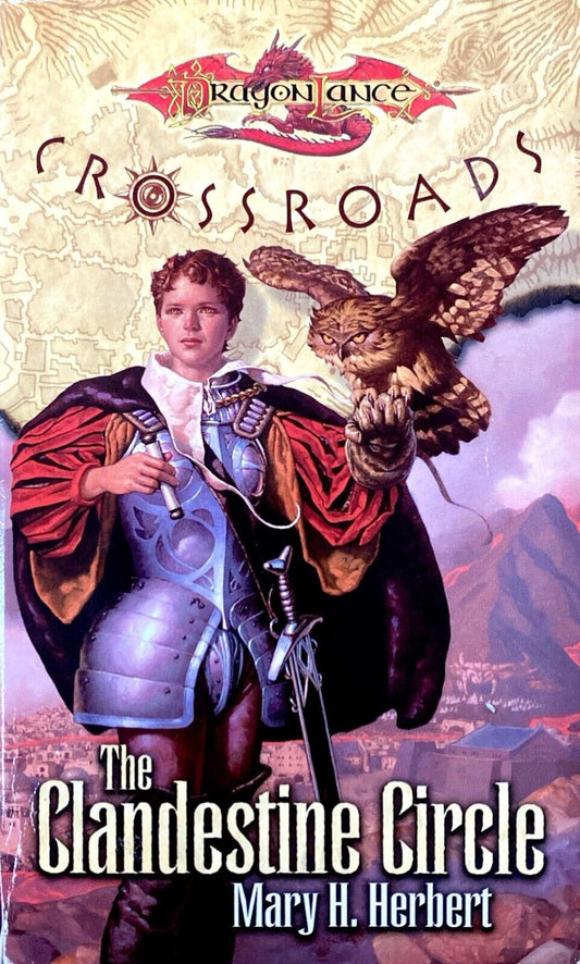The Clandestine Circle by Mary H. Herbert 2000 Wizards Paperback D&D Dragonlance