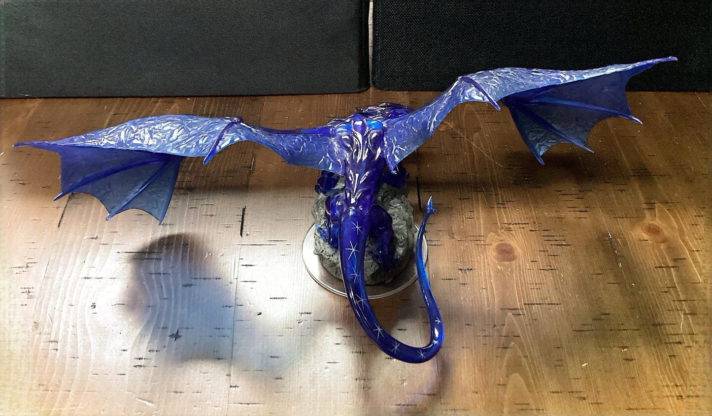Dungeons & Dragons Adult Sapphire Dragon Custom Paint