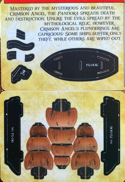 WizKids Pirates CSG of the Spanish Main PS-006 Pandora
