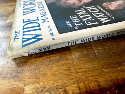 The Wide World Magazine No. 179 Vol. 30 March 1913 London Pulp