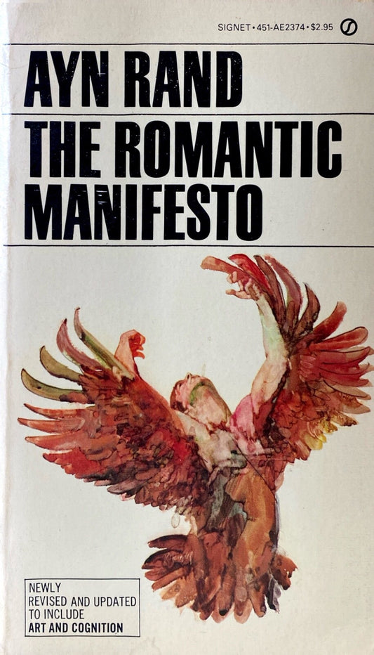 The Romantic Manifesto by Ayn Rand 1975 Signet AE2374 Paperback