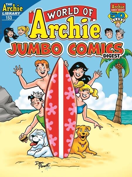 Archie Comics World of Archie Jumbo Comics Digest #153 FOC 7.21.2025 Pre-Order