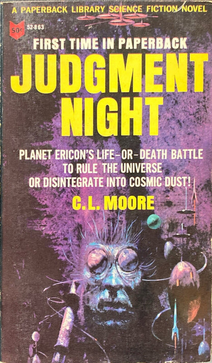 Judgment Night by C.L. Moore 1965 Paperback Library 52-863 Paperback