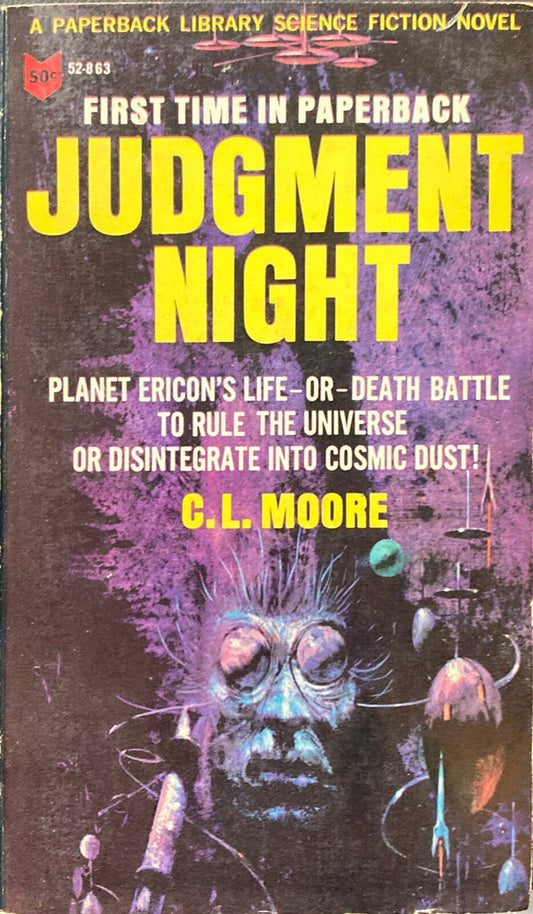 Judgment Night by C.L. Moore 1965 Paperback Library 52-863 Paperback