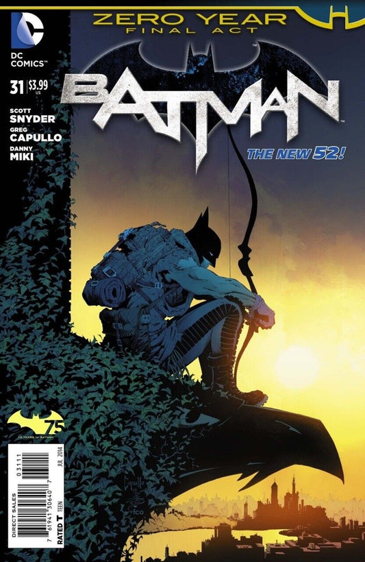 DC Comics Batman #31 Modern Age 2014 Zero Year