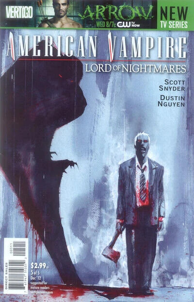 Vertigo Comics American Vampire Lord of Nightmares #5 Modern Age 2012