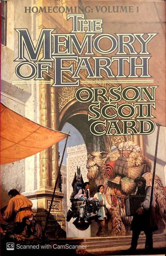 The Memory of Earth by Orson Scott Card 1992 Tor Hardcover First Edition