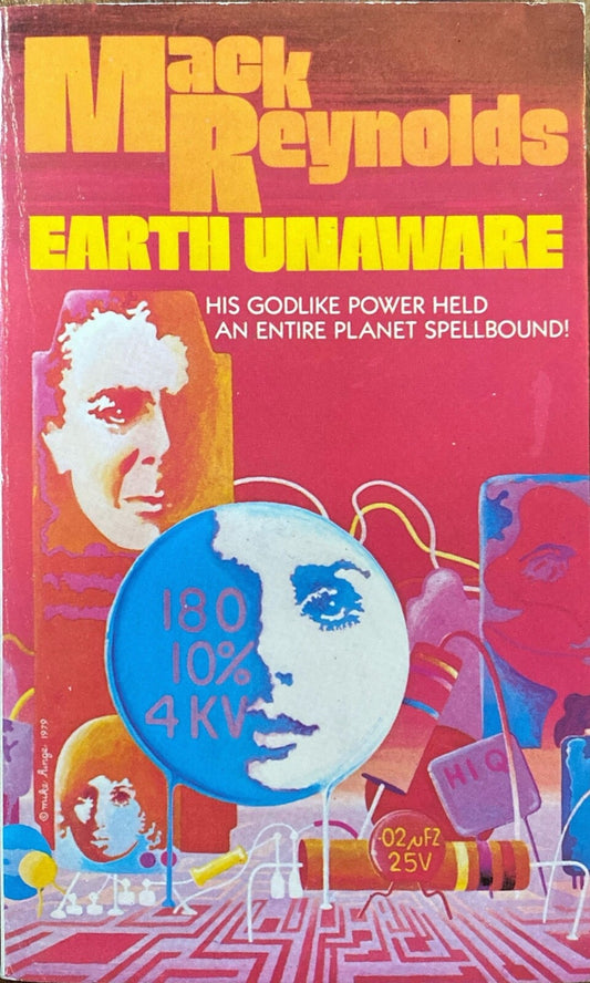 Earth Unaware by Mack Reynolds 1983 Ace Stoneshire Paperback Import