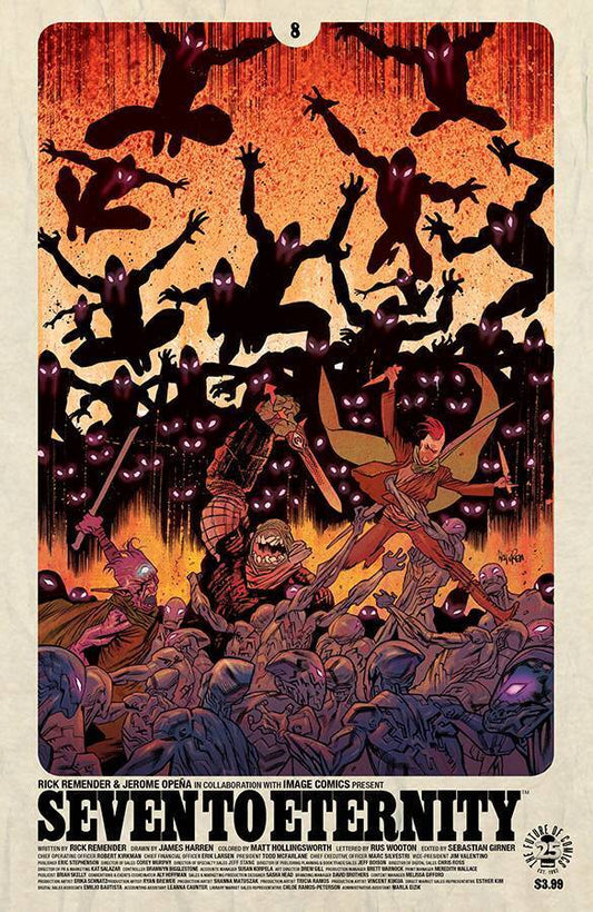 Image Comics Seven to Eternity #8 Modern Age 2017 Cover B