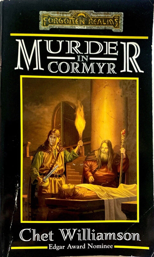Murder in Cormyr by Chet Williamson 1998 TSR Paperback Forgotten Realms