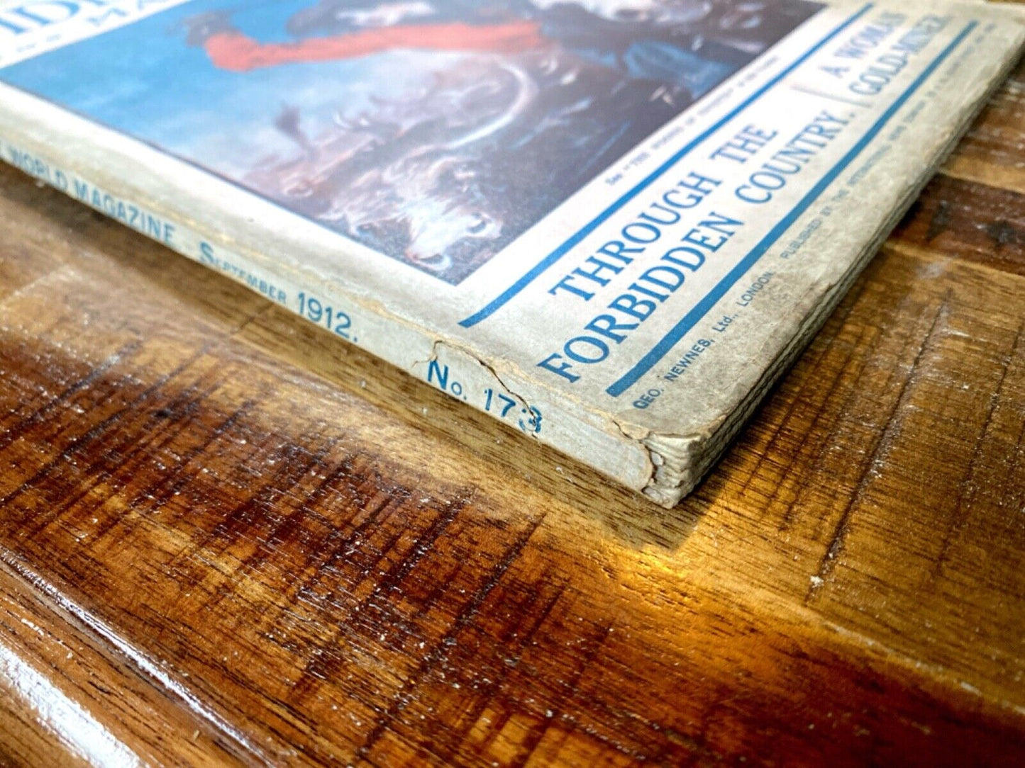 The Wide World Magazine No. 173 Vol. 29 September 1912 London Pulp