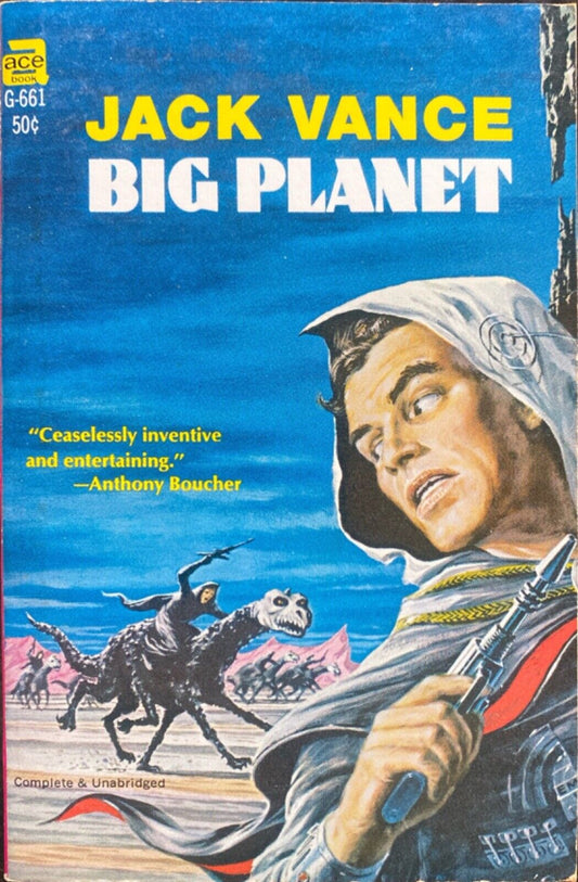 Big Planet by Jack Vance 1957 Ace G-661 Paperback