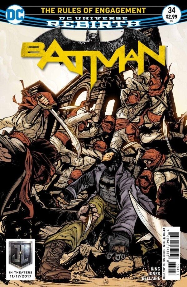 DC Comics Batman #34 Modern Age 2017 Rules of Engagement