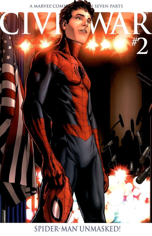 Marvel Comics Civil War #2 2006 Modern Age Second Print Variant