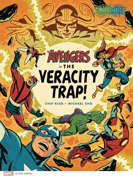 Marvel Comics Avengers in the Veracity Trap HC FOC 7.7.2025 Pre-Order
