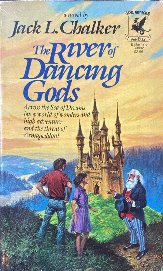 The River of Dancing Gods by Jack L. Chalker 1984 Del Rey Paperback