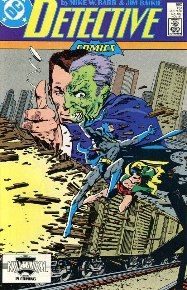 DC Comics Detective Comics #580 Copper Age 1987