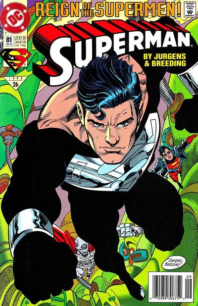 DC Comics Superman #81 Modern Age 1993