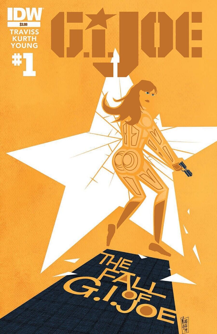 IDW Comics G.I. Joe #1 Modern Age 2014 The Fall of G.I Joe