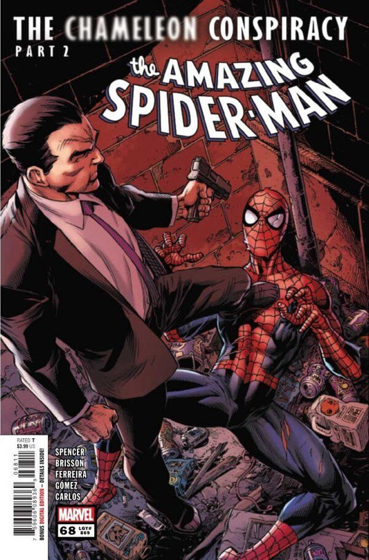 Marvel Comics Amazing Spider-man #68 Legacy #869 Modern Age Chameleon Conspiracy