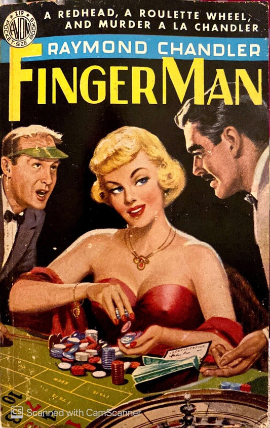 Finger Man by Raymond Chandler 1950 Avon 219 Paperback