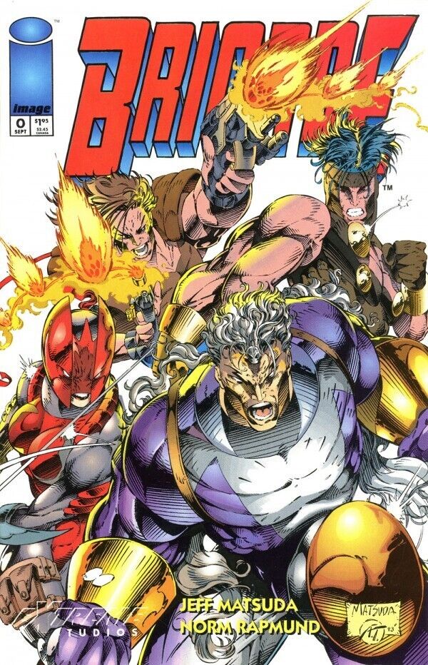 Image Comics Brigade #0 Modern Age 1993
