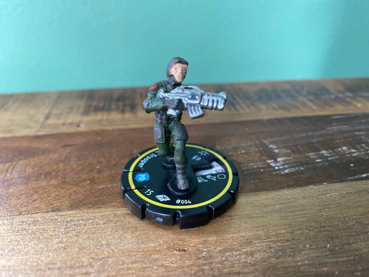 Heroclix DC Unleashed #004 HDC Trooper Rookie Yellow
