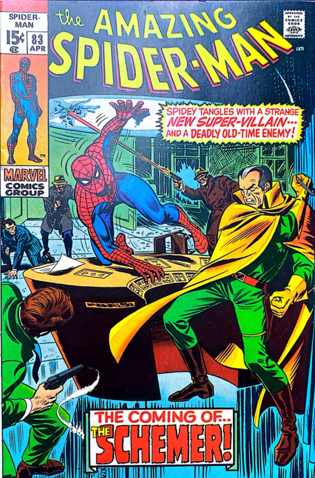 Marvel Comics Amazing Spider-man #83 Bronze Age 1970 The Schemer