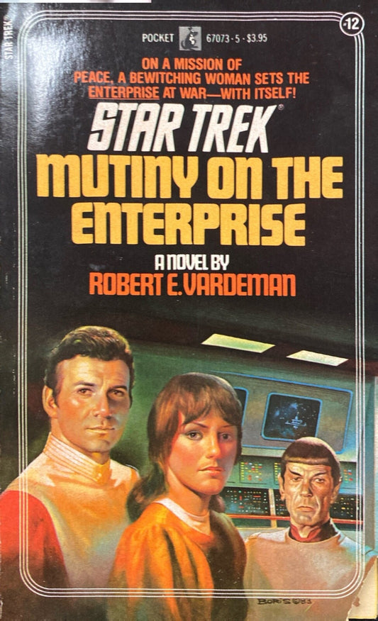 Star Trek #12: Mutiny on the Enterprise by Robert E. Vardeman Pocket Paperback