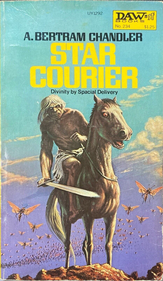 Star Courier by A. Bertram Chandler 1977 Daw No. 234 UY1292 Paperback